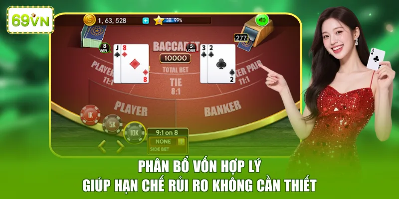 Phân bổ vốn hợp lý giúp hạn chế rủi ro không cần thiết
