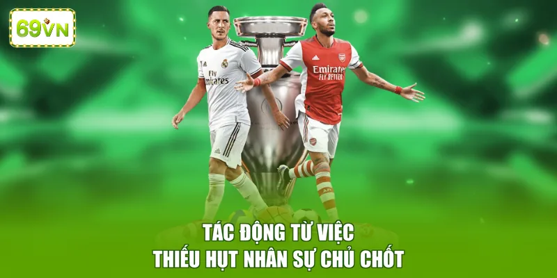 Tác động từ việc thiếu hụt nhân sự chủ chốt